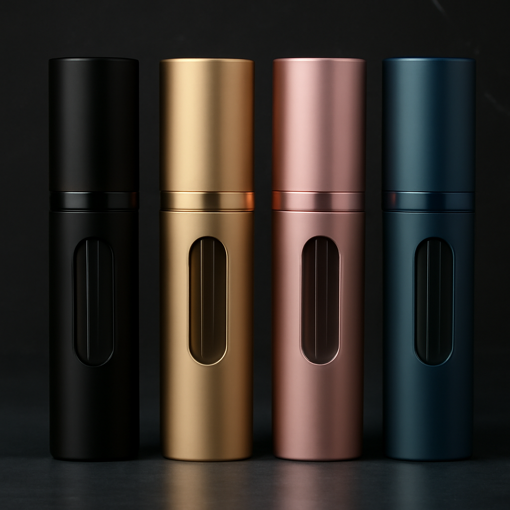 Luxury Refillable Metal Leak-Proof Travel Perfume Spray Bottle