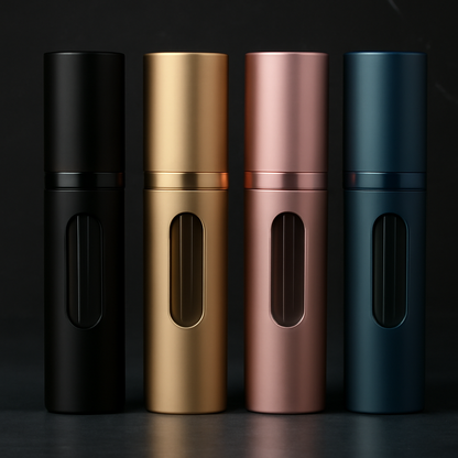 Luxury Refillable Metal Leak-Proof Travel Perfume Spray Bottle