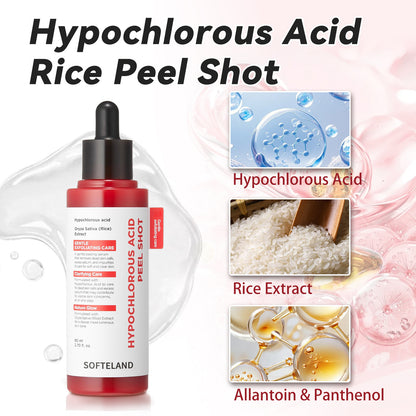 Hypochlorous Acid Rice Peel Shot Serum Duo